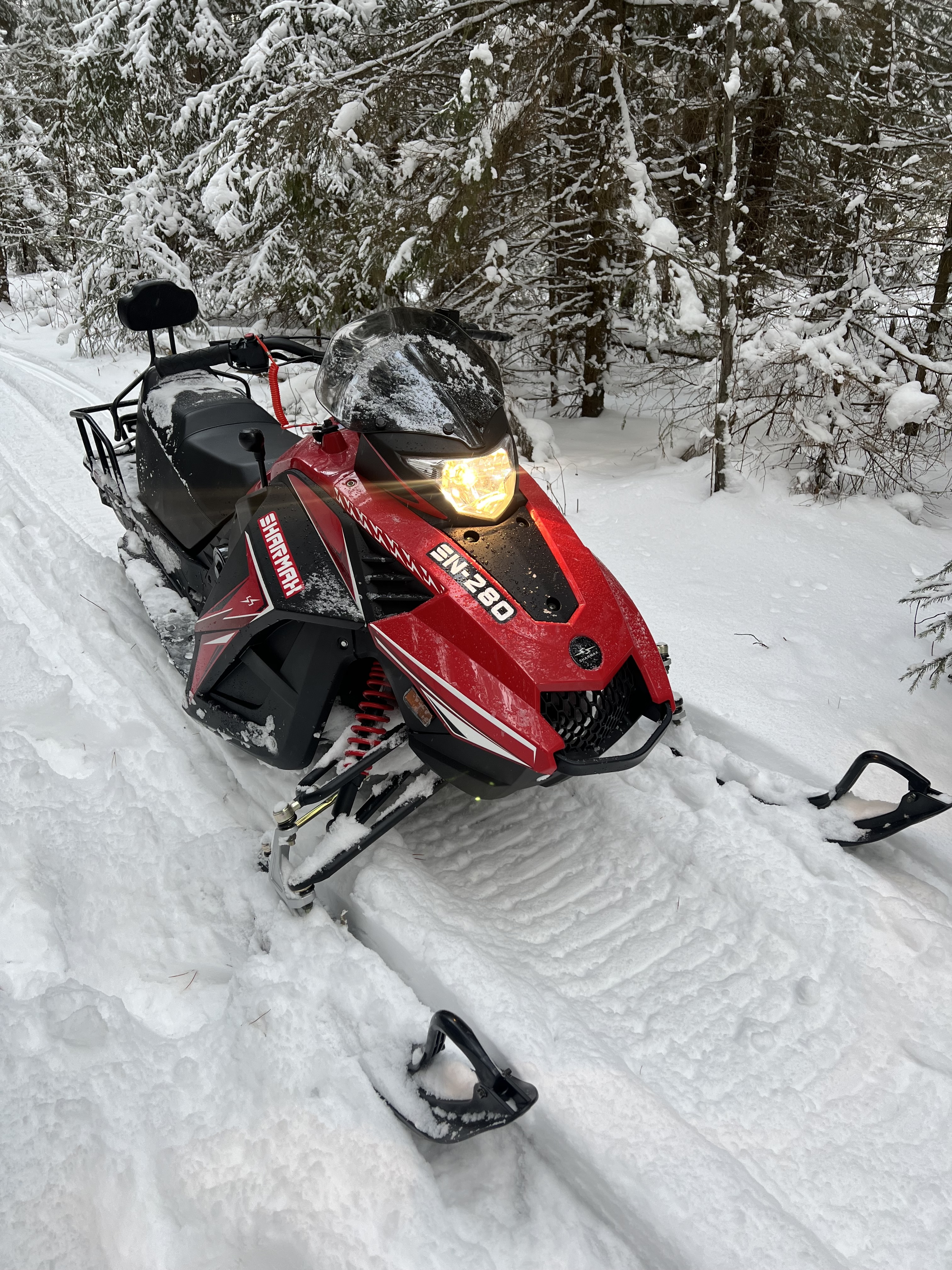 Фото нашего нового снегохода 